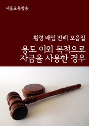 용도 이외 목적으로 자금을 사용한 경우 (횡령 배임 판례 모음집)