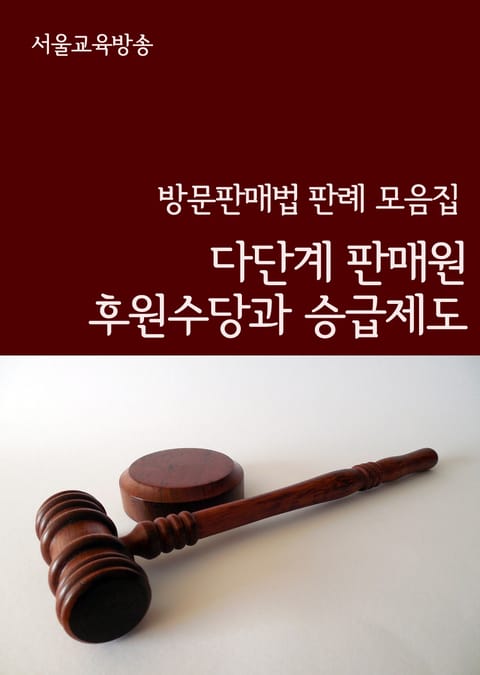 다단계 판매원 후원수당과 승급제도 (방문판매법 판례 모음집) 표지 이미지