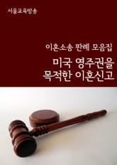 미국 영주권을 목적한 이혼신고 (이혼소송 판례 모음집) 표지 이미지