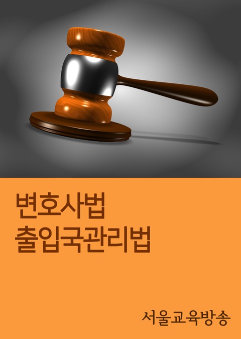 변호사법 출입국관리법 표지 이미지