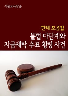 불법 다단계와 자금세탁 수표 횡령 사건 (판례 모음집)