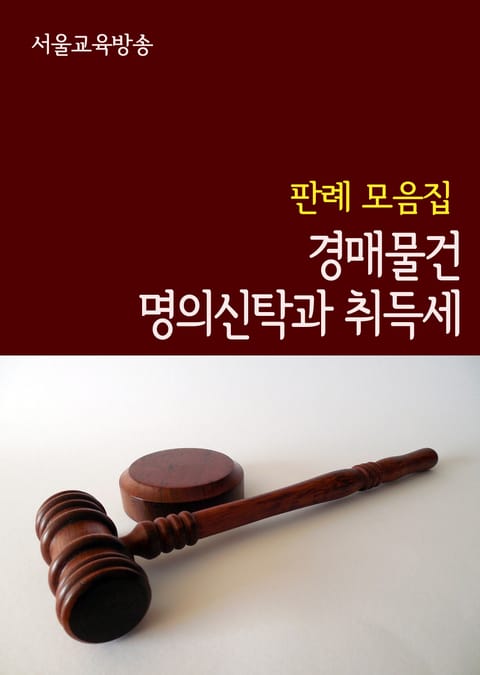 경매물건 명의신탁과 취득세 (판례 모음집) 표지 이미지