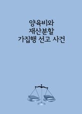 양육비와 재산분할 가집행 선고 사건 표지 이미지