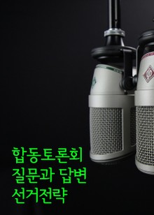 합동토론회 질문과 답변 선거전략 (지방선거 판례와 법률)
