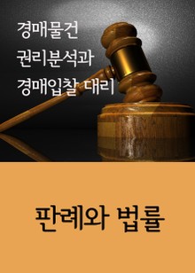 경매물건 권리분석과 경매입찰 대리 (판례와 법률)