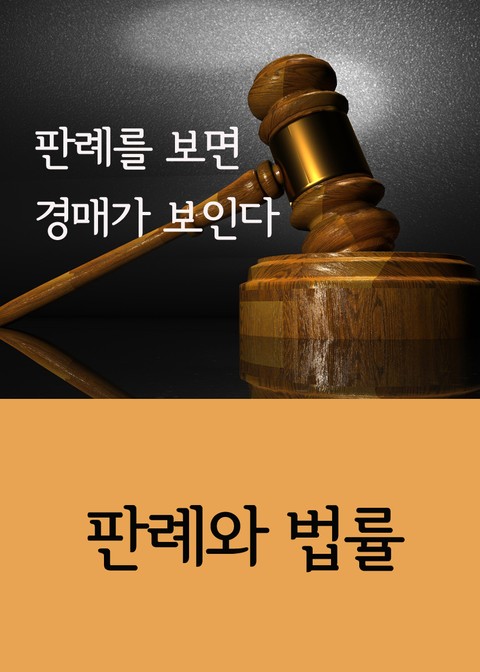 판례를 보면 경매가 보인다 (판례와 법률) 표지 이미지