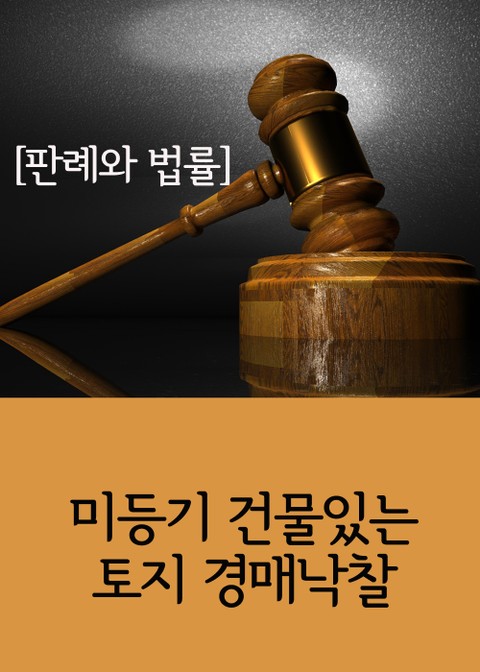 미등기 건물있는 토지 경매낙찰 (판례와 법률) 표지 이미지