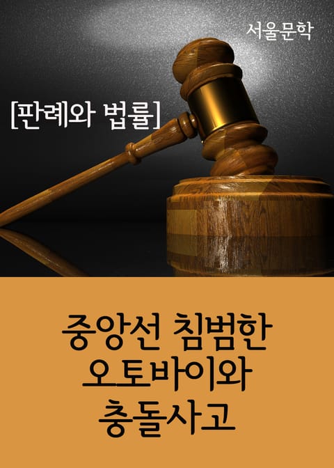 중앙선 침범한 오토바이와 충돌사고 (판례와 법률) 표지 이미지