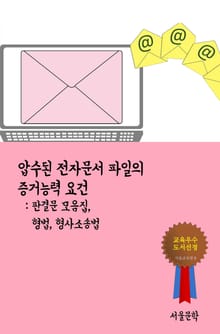 압수된 전자문서 파일의 증거능력 요건 (판결문 모음집, 형법, 형사소송법)