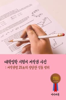 대학입학 시험지 저작권 사건 (저작권법 25조의 정당한 인용 범위)