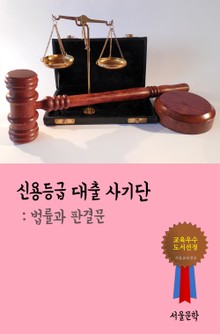 신용등급 대출 사기단 (법률과 판결문)