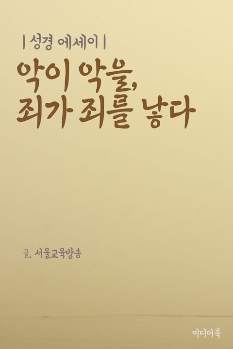 성경 에세이 : 악이 악을, 죄가 죄를 낳다 표지 이미지