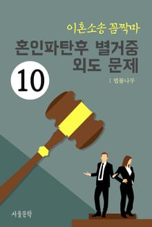 이혼소송 꼼짝마 10. 혼인파탄후 별거중 외도 문제