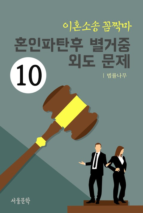 이혼소송 꼼짝마 10. 혼인파탄후 별거중 외도 문제 표지 이미지