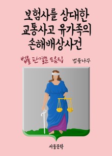 보험사를 상대한 교통사고 유가족의 손해배상사건 (법률 판결문 모음집)