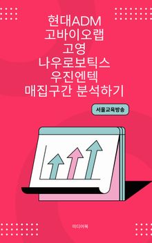 현대ADM, 고바이오랩, 고영, 나우로보틱스, 우진엔텍 매집구간 분석하기