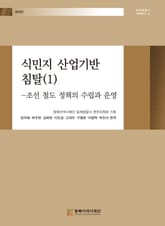 식민지 산업기반 침탈(1) / 조선 철도 정책의 수립과 운영 표지 이미지