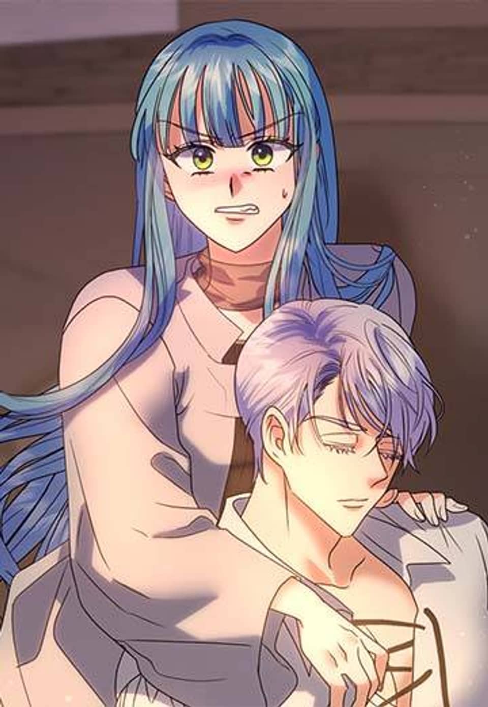 팔려가는 결혼이 싫어 서브남주에게 도망쳤는데 55화