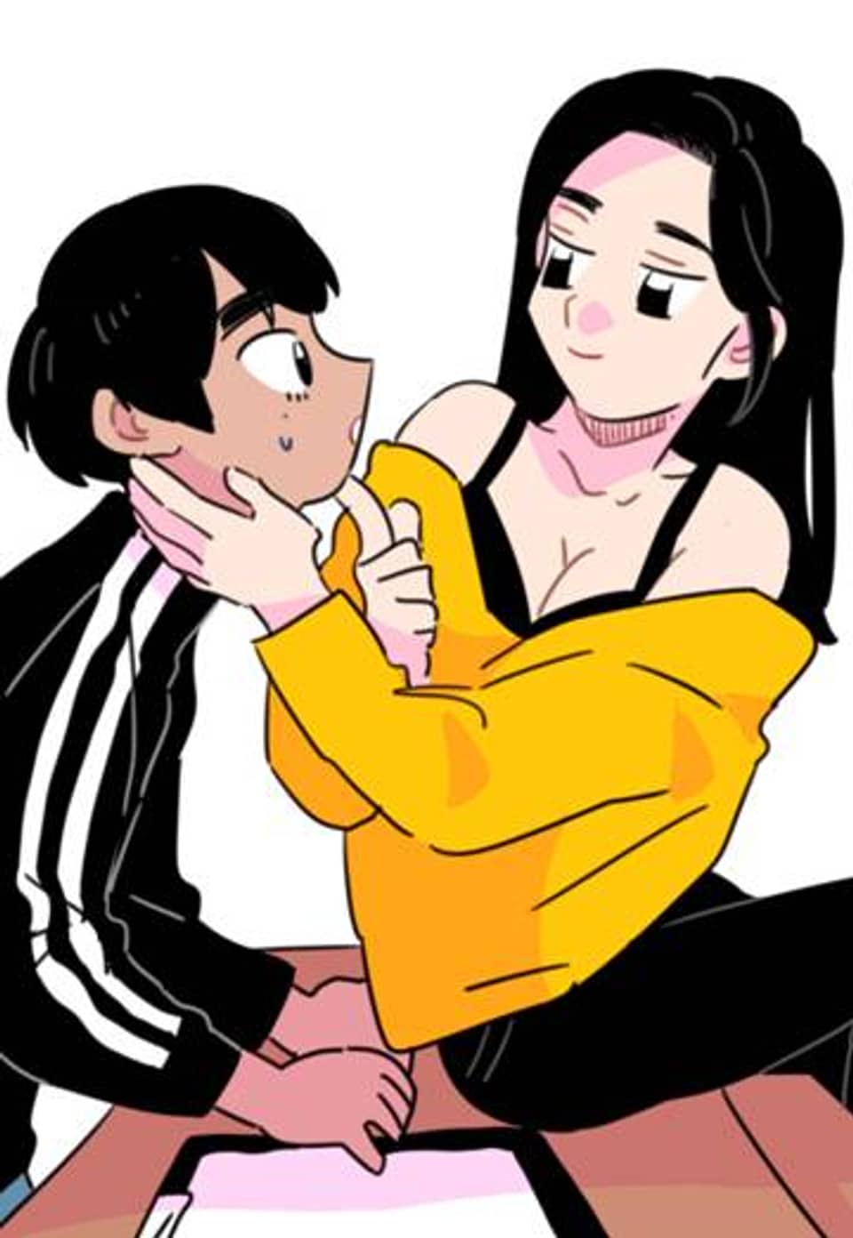 밥보다 남친 64화 눈빛