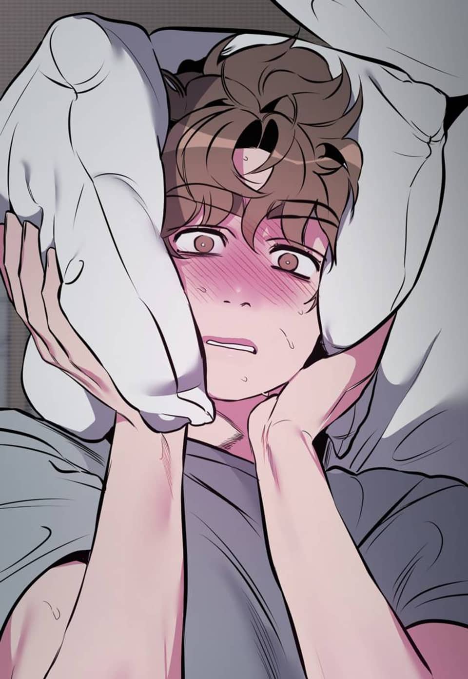 [고수위 BL 단편선] 눈을 감으면 두근전선 1화