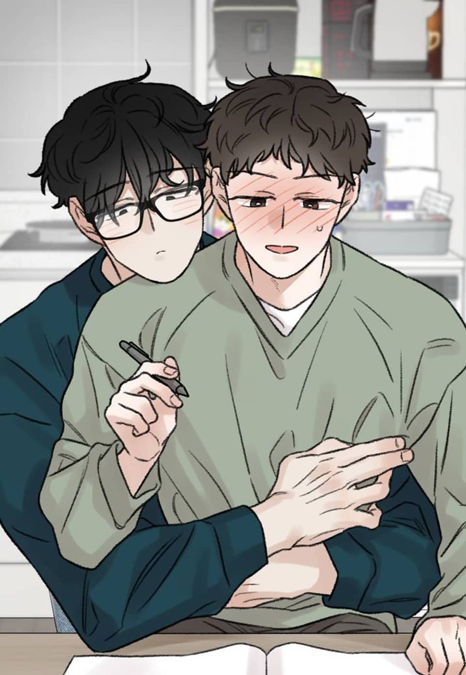 [형, 나 커졌어! 역키잡 BL 단편선] 옆집 재하 4화