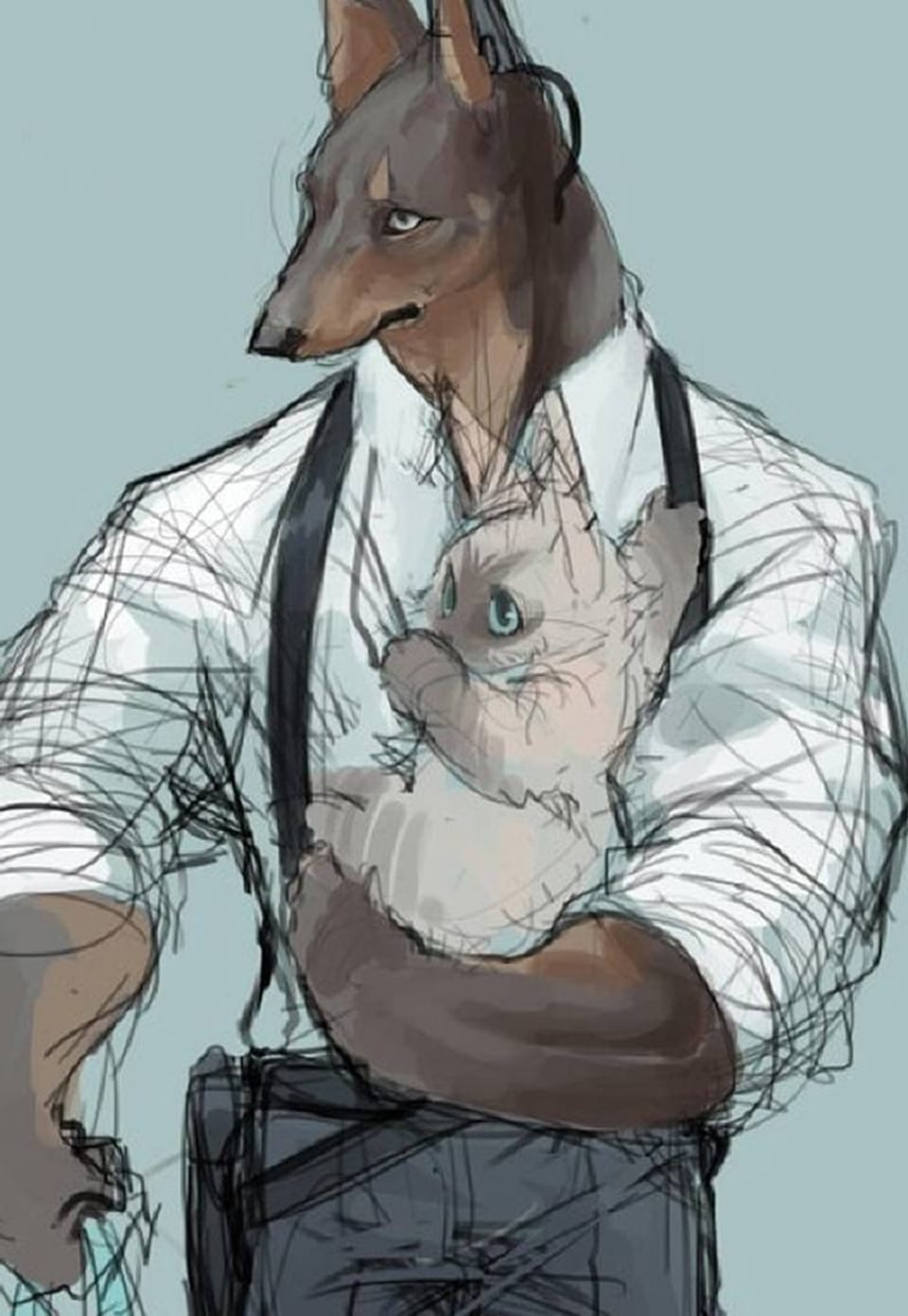 고양이 아가씨와 경호원들 22화
